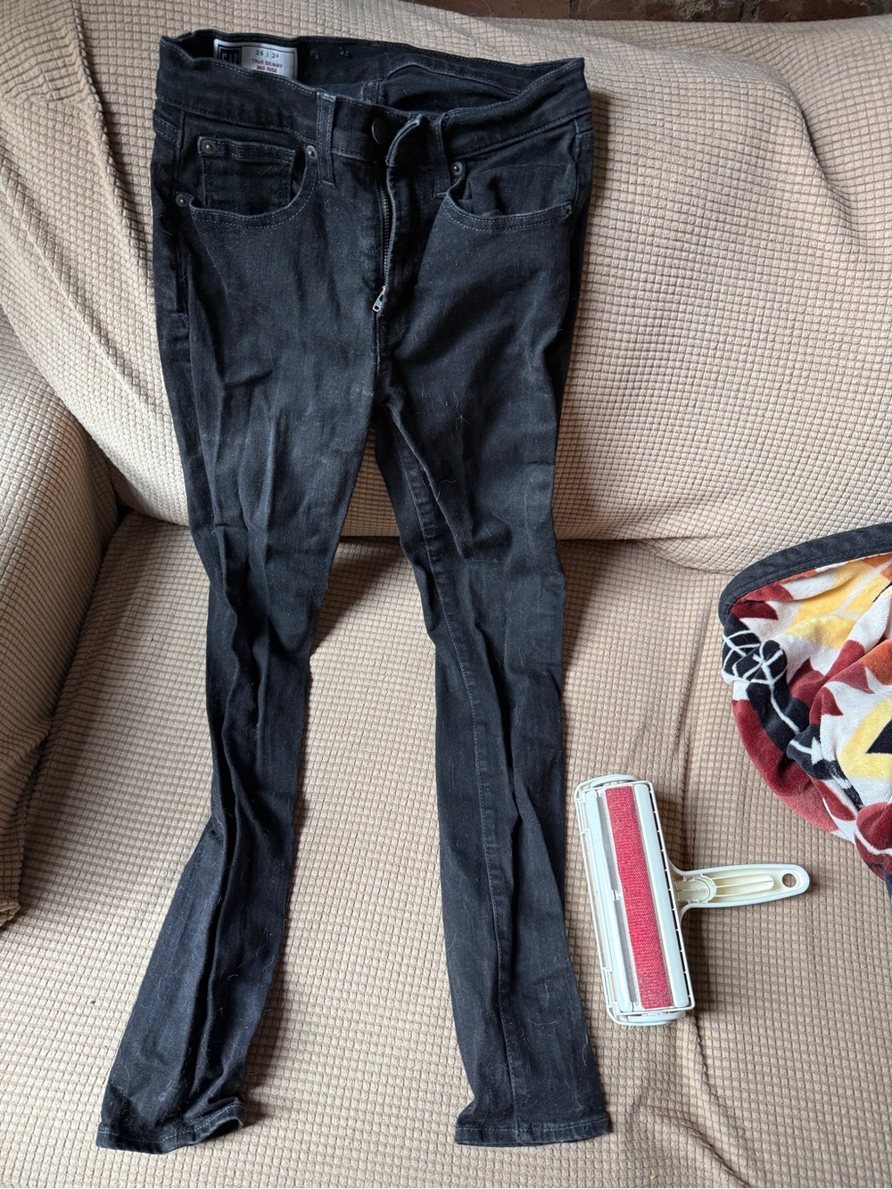 GAP True Skinny Black Jeans